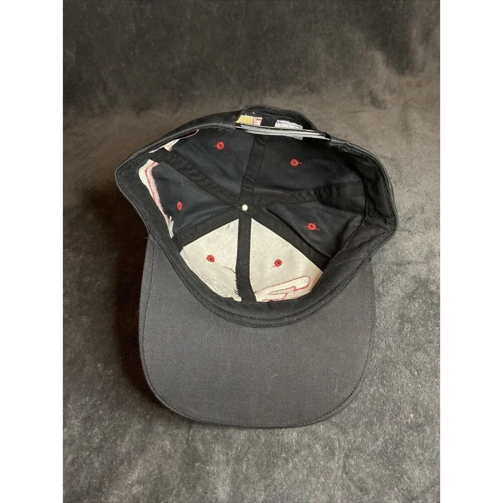 Vintage 90s Dale Earnhardt Sr 3 Geometric Colored Hat CSA Brand Black Adjustable